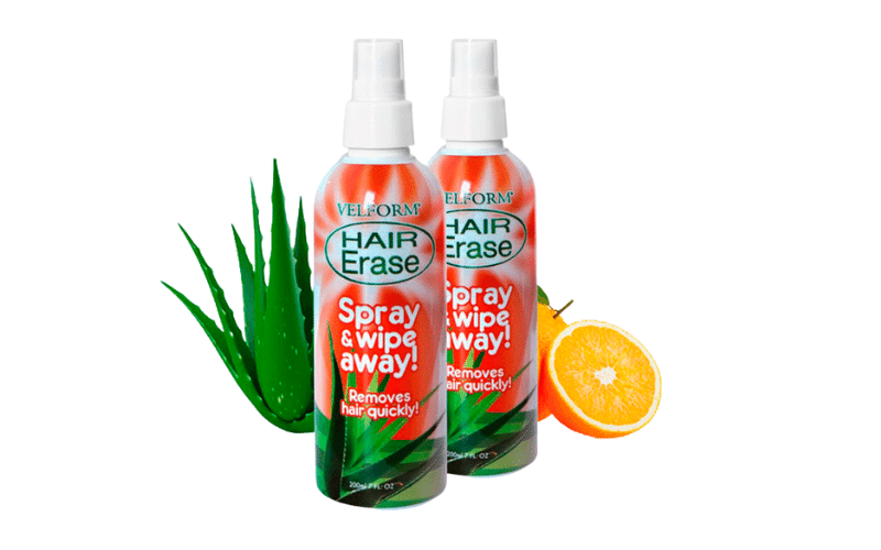 spray dos paquetes de aloe vera naranja